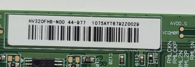 T-CON PARA MONITOR LG / NUMERO DE PARTE 44-9771075A / 47-6021049 / HV320FHB-N00 / PANEL LGM320EB41 / MODELO 32MA68HY-PA.AUSDESN	 - Imagen 3